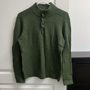 GAP Quarter Button Sweater